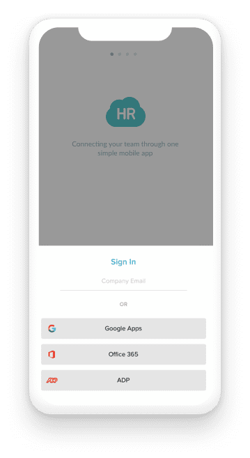 hr cloud mobile app