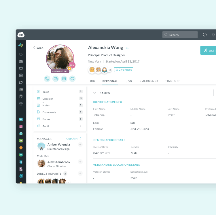 employee profile