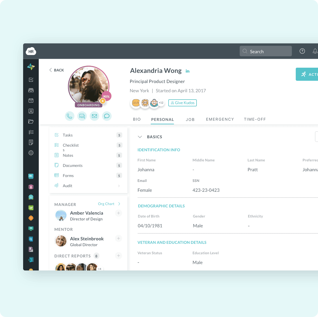 employee profile