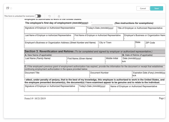 I-9 form