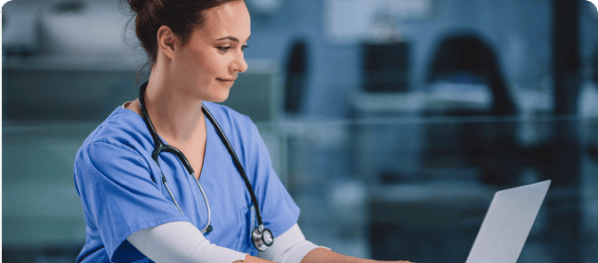 employees in healthcare