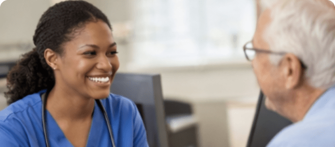 employees in healthcare