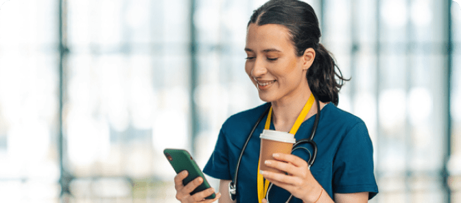 employees in healthcare