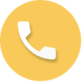 Yellow phone icon