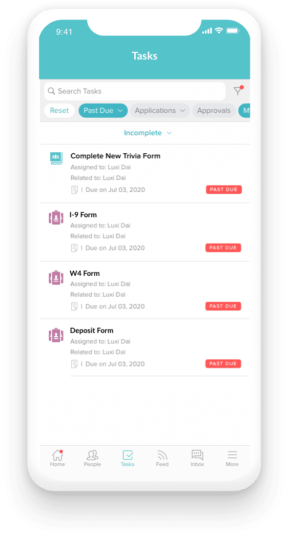 mobile app