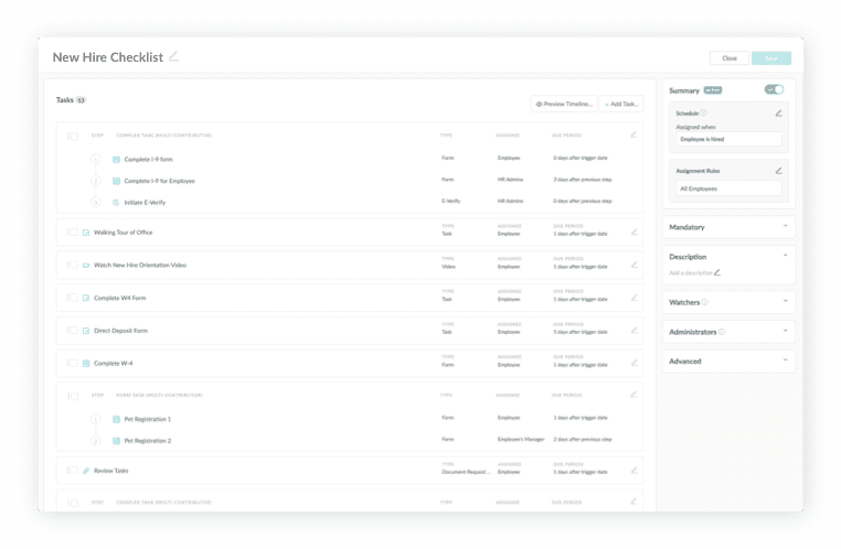 Custom Workflows