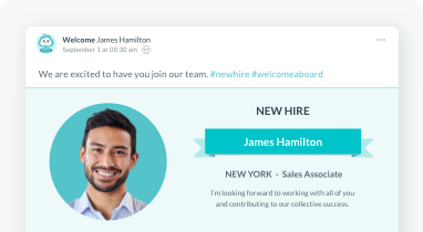 new hire post