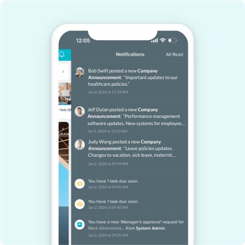 notification