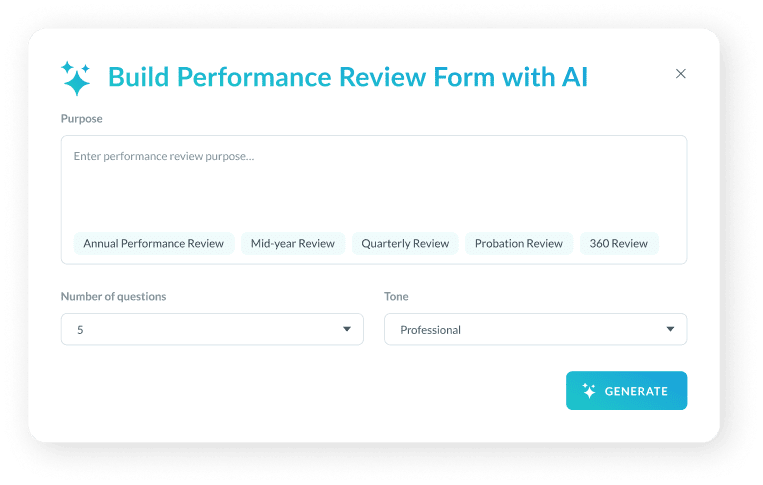 Ai powered performance goals