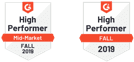 High Performer award badge