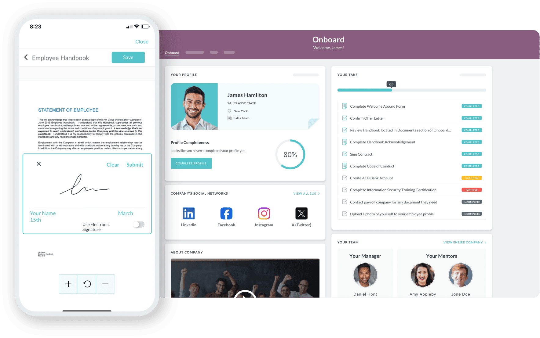 onboard app