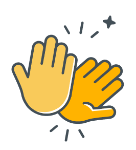 high five