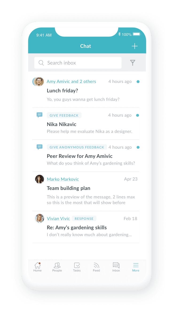 Internal communication