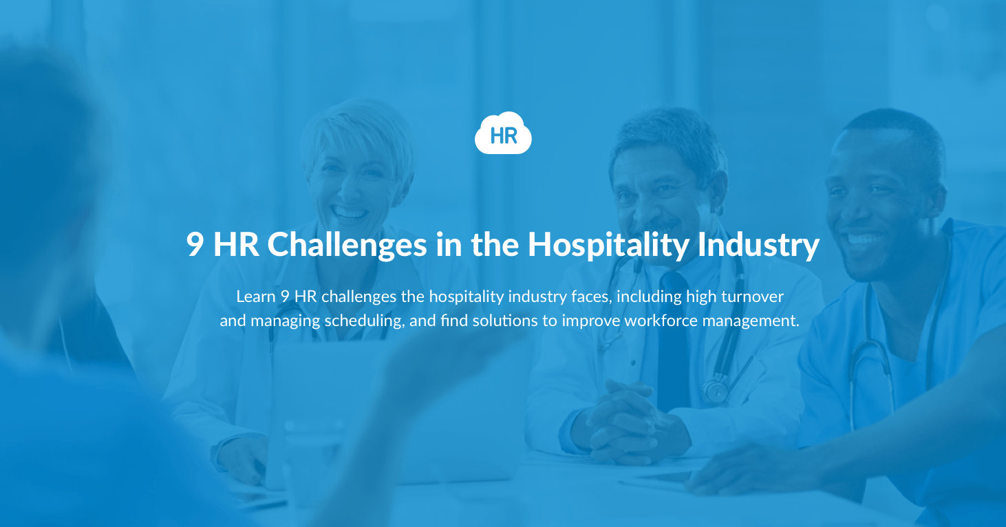 9 HR Challenges in the Hospitality Industry