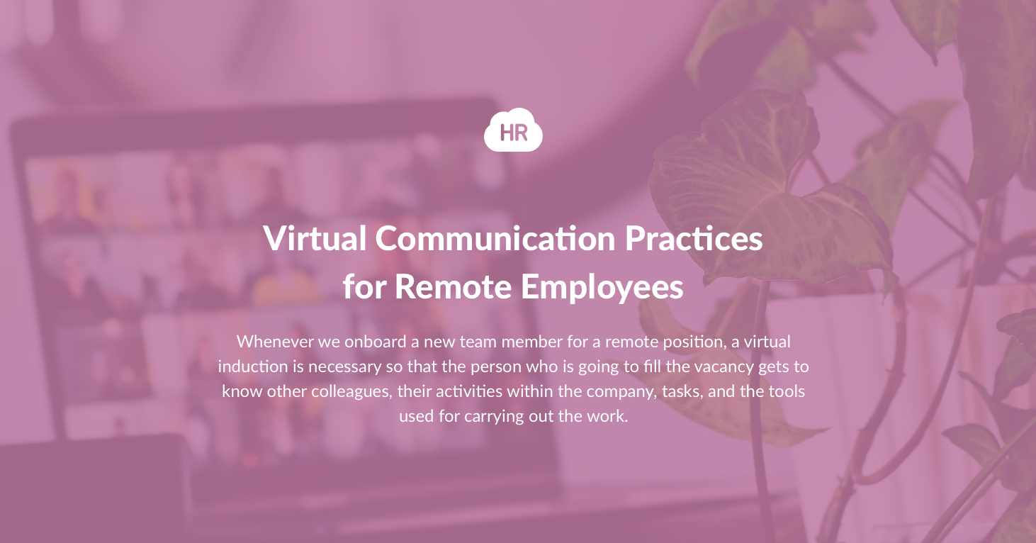 Virtual communication practices for remote employees