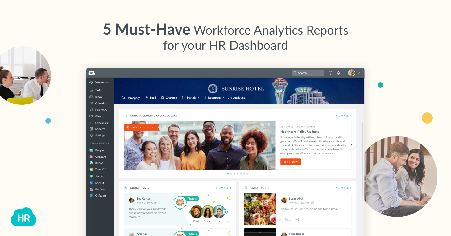 5 Must-Have Workforce Analytics Reports for your HR Dashboard