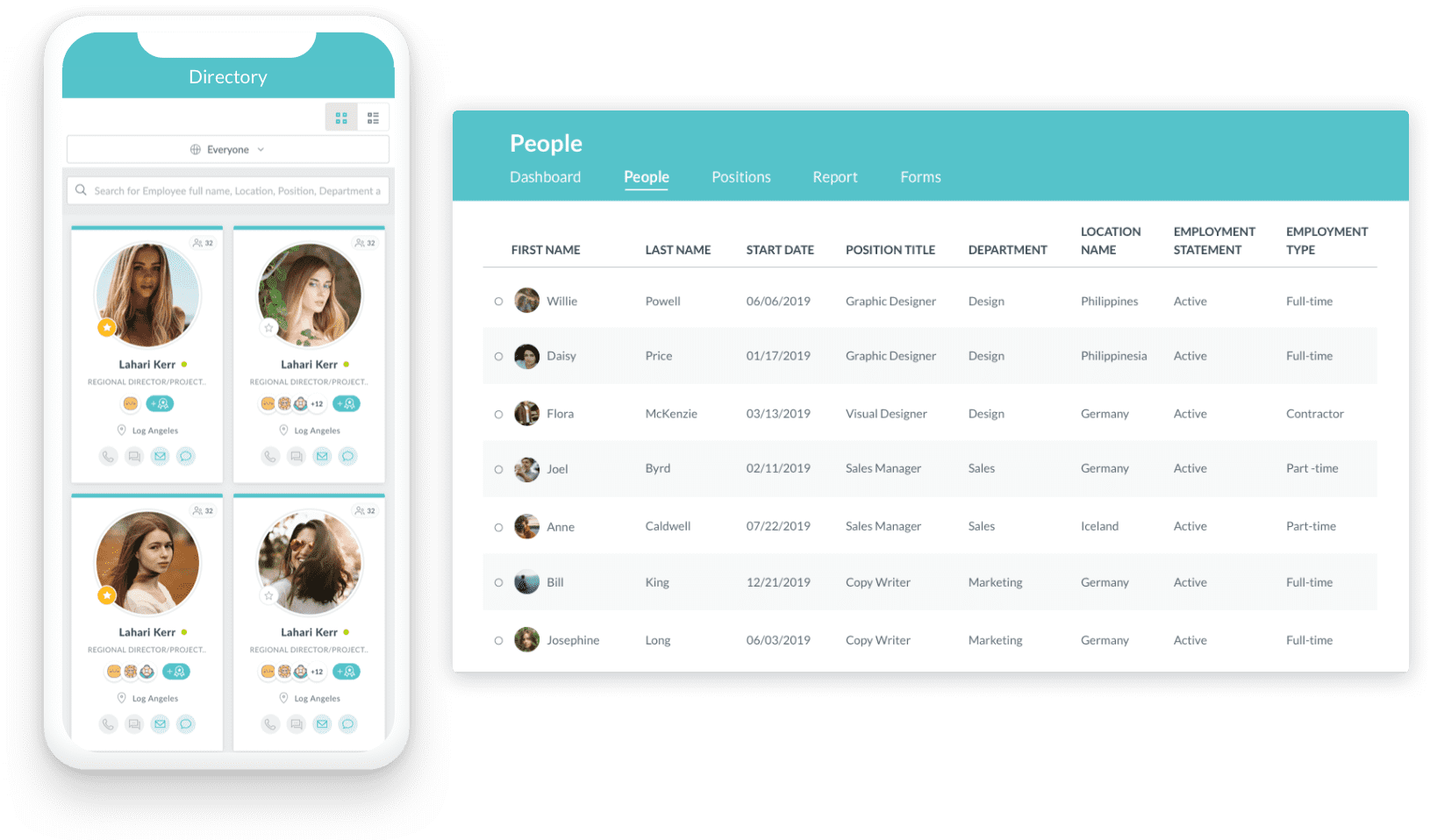 A singular, secure source for your employee data.