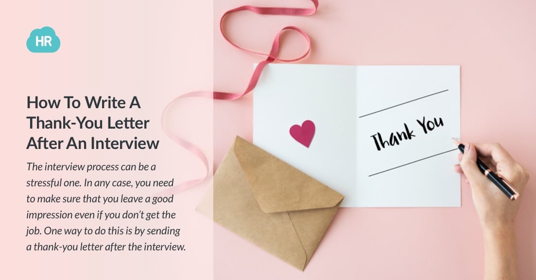 How To Write A Thank-You Letter After An Interview